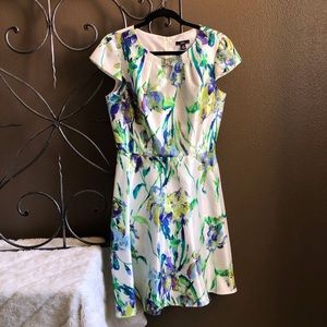 Printed Floral Dress